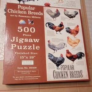 Popular Chicken Breeds Jigsaw Puzzles - Best Deal, please Read description.